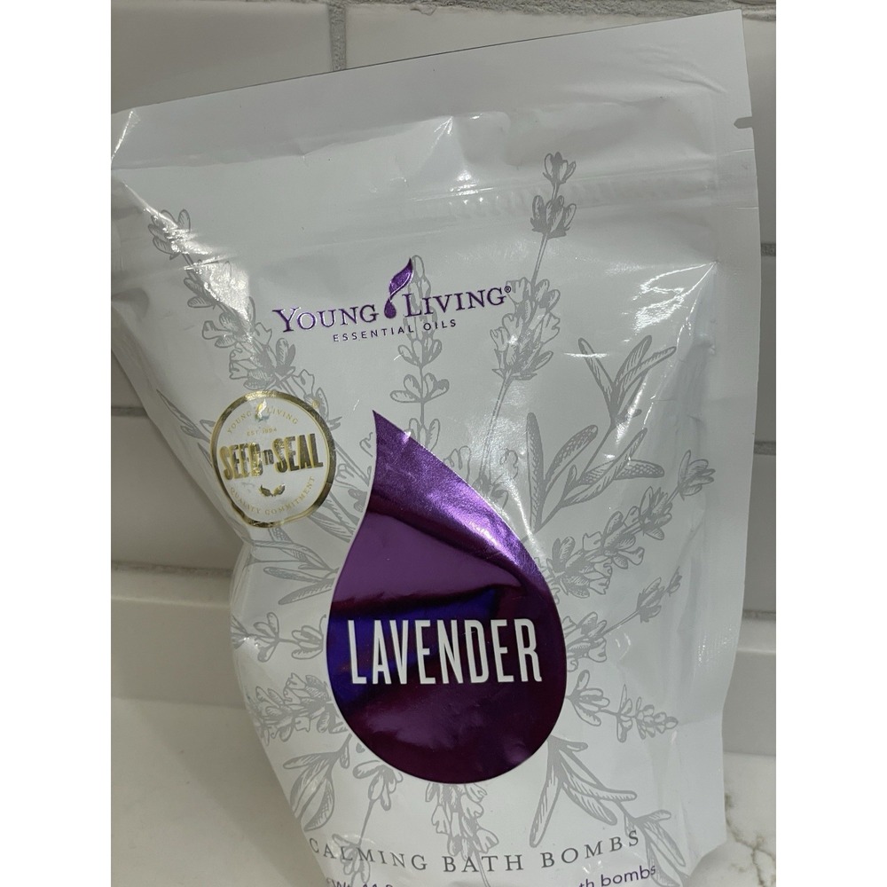 Young Living Essential Oils Lavender Calming Bath Bombs 3 Pack‎ New Aromatherapy